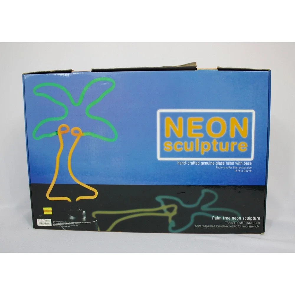 Neon Palm Tree Sculpture 18